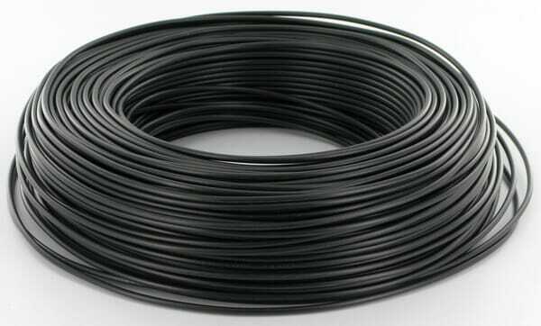Pièces agricoles - Electricité - Conducteur PVC noir 1,5 mm²