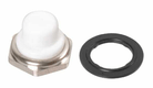 Capuch. bouton pouss. blc 12mm