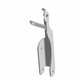 SUPPORT FASCIA BRACKET UPPER LEFT GS BLK Polaris origine