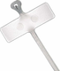 Collier de câble 2,4x92mm blc
