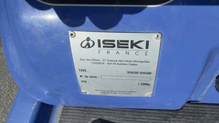 Tondeuse autoportée Iseki SFH 220 - 5