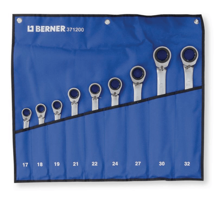 Outils - Outils divers - Trousse de 9 clés à cliquet 17 à 32 mm (par 1)