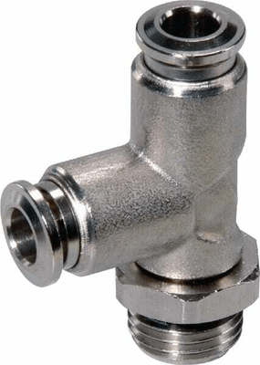 Pièces agricoles - Pièce pneumatique - Raccord enfichable T 8x1/2"