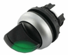 Comm.rotatif lumineux vert