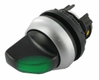 Comm.rotatif lumineux vert