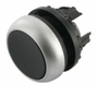 Bouton poussoir noir