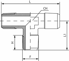 Pièces agricoles - Pièce pneumatique - Pièce en T