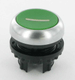 Bouton-poussoir vert à accr. 1
