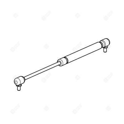 Pièces agricoles - Cabine et structure - ammortizzatore Deutz-Fahr origine