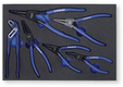 Mousse 5 pinces circlips et 1 pince multiprise (par 1)