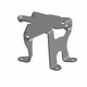 THERMOSTAT BRACKET, RIGHT Polaris origine