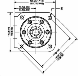 Pièces agricoles - Hydraulique - Moteur Orbit , Cardan Ø1",Leck