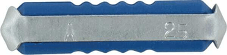 Fusible stéatite 25A longueur 25mm bleu pack 100x iMaXX