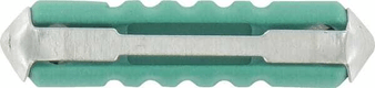 Fusible stéatite 10A longueur 25mm vert pack 50x