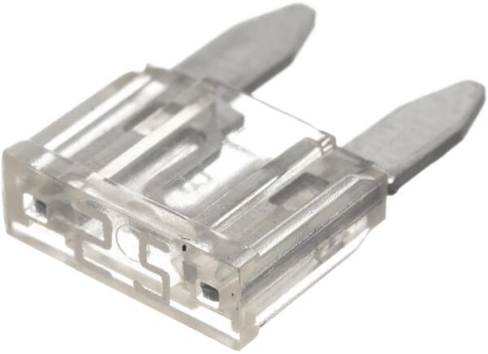 Pièces agricoles - Electricité - Fusible lame mini 32V 25A longueur 16,3mm blanc pack 1x