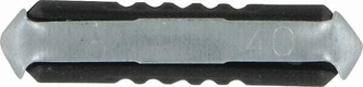 Fusible stéatite 40A longueur 25mm noir pack 100x iMaXX