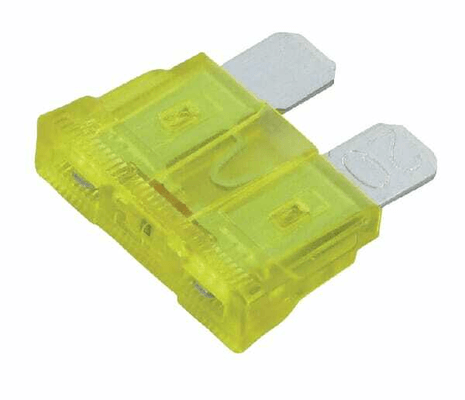 Pièces agricoles - Electricité - Fusible lame standard 32V 20A longueur 18,8mm jaune iMaXX
