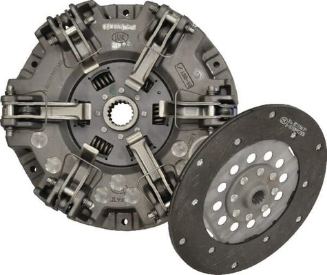 Pièces agricoles - Tracteur pièce adaptable - Kit de réparation d'embrayage, double couvercle avec disque