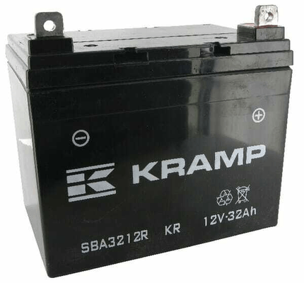 Pièces agricoles - Eclairage - Batterie 12V 32Ah 330A fermée Kramp