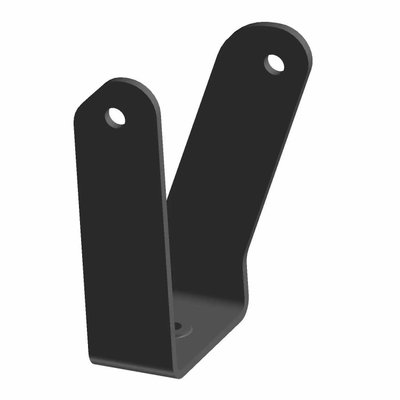 Pièces Quad & Motos - Pièces communes - BUMPER BRACKET FRT UPR RIGHT GALVANIZED Polaris origine