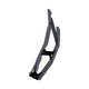 FRONT LEFT HAND DOOR FRAME, MATTE BLACK Polaris origine