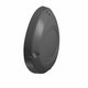 AIRBOX COVER, BLACK ENGINE Polaris origine