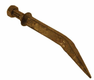 Dent de herse courbée M16 16 mm