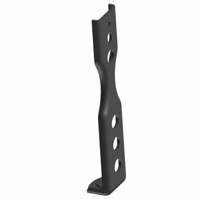 Pièces Quad & Motos - Pièces communes - BUMPER BRACKET, UPPER, REAR, MATTE BLACK Polaris origine