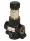 Vanne de régulation de débit 3 voies 0-65 l/min