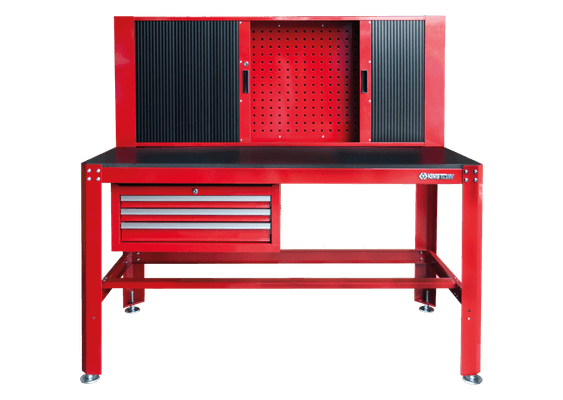Outils - Outils divers - Etabli d'atelier avec armoire coulissante
