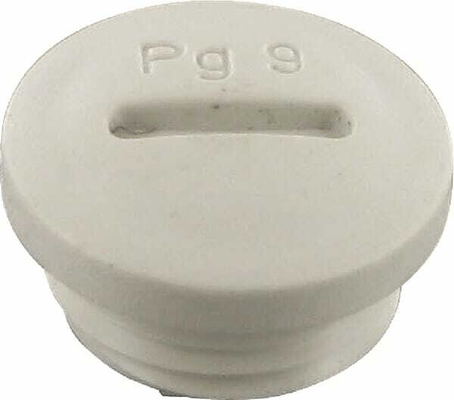 Pièces agricoles - Electricité - Bouchon d'obturation PG9 ; PA; Gris