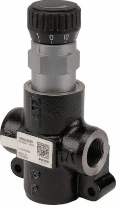 Pièces agricoles - Hydraulique - Vanne de régulation de débit 3 voies 0-50 l/min
