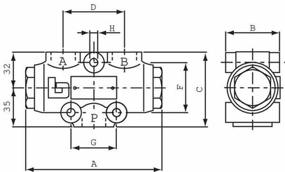 Pièces agricoles - Hydraulique - Diviseur de débit 2-4l/min