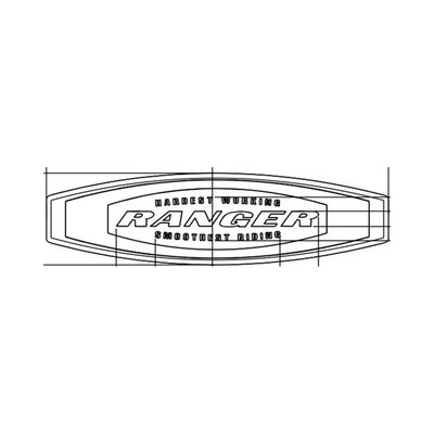 Pièces Quad & Motos - Pièces communes - PLATE-HWSR,RANGER,W/0 HOLES Polaris origine