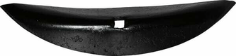 Dent de houe Ep 5 bleu NOIR utilisable pour Ribouleau