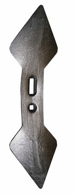 Pièces agricoles - Travail du sol - Pointe de cultivateur 440x135x19 mm, réversible, incurvée, 2 trous
