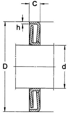 Pièces agricoles - Roulements - Joint labyrinthe