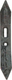 Soc 55x15x370 entraxe 45/75mm