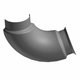 HEADPIPE HEAT SHIELD, LOWER, PTO Polaris origine