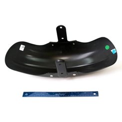 Pièces Quad & Motos - Pièces communes - FENDER WITH SPINE, FRONT, FLAT BLACK Polaris origine