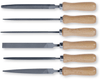 Jeu de 6 limes aiguille 100 mm, Lg totale 175 mm (par 1)