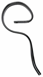 Pièces agricoles - Travail du sol - Dent à ressort 25x8x340mm sans pointe adaptable pour Rau et Kverneland