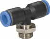 Raccord enfichable T 10x1/8"