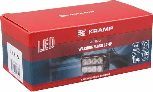 Pièces agricoles - Eclairage - Avertisseur flash LED orange 8x3W duo 12/24V