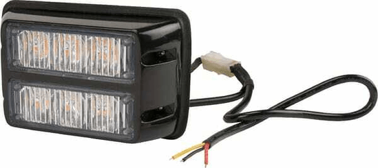 Pièces agricoles - Eclairage - Avertisseur flash LED orange 6x3W 12/24V