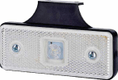 Feu de gabarit LED, 0.4/0.7W, rectangulaire, 12/24V, blanc, 112x45x17mm, 1 LED, gopart