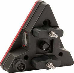 Pièces agricoles - Eclairage - Feu arrière LED gauche triangulaire, 12-24V, 163x144x38.8mm, 5-fiches, Kramp