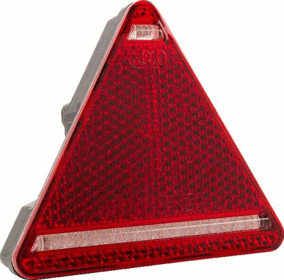 Pièces agricoles - Eclairage - Feu arrière LED gauche triangulaire, 12-24V, 163x144x38.8mm, 5-fiches, Kramp