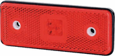 Feu de gabarit LED, 0.4/0.7W, rectangulaire, 12/24V, rouge, 112x45x11mm, 3 LED's, gopart