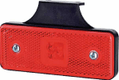 Feu de gabarit LED, 0.4/0.7W, rectangulaire, 12/24V, rouge, 112x45x17mm, 3 LED's, gopart